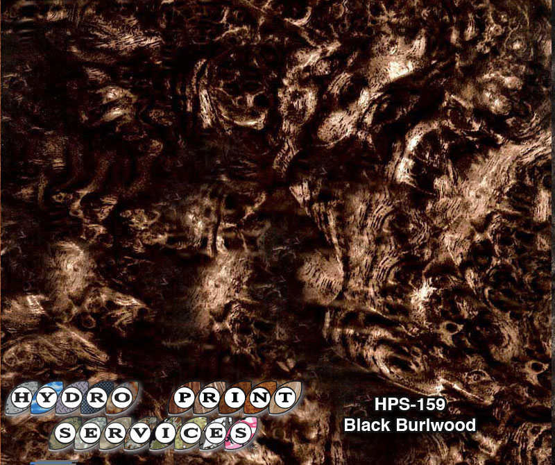 HPS-159 Black Burlwood